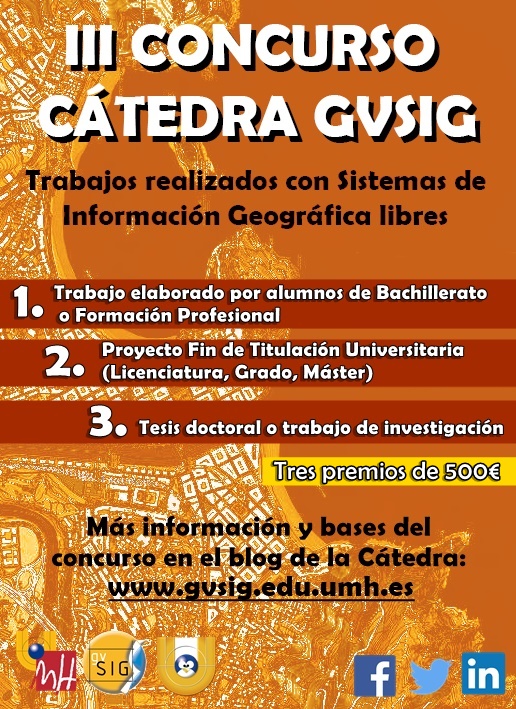 III Concurso Cátedra gvSIG